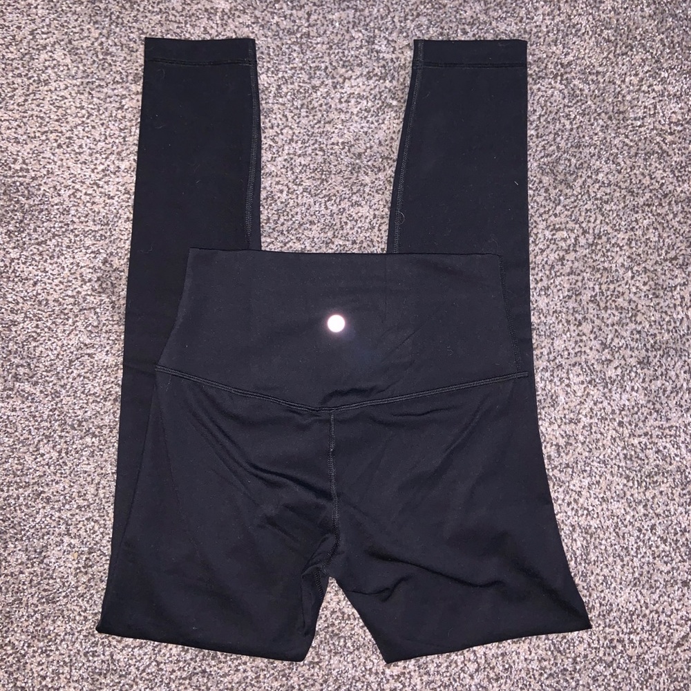 Black Align 28” Lululemon Leggings